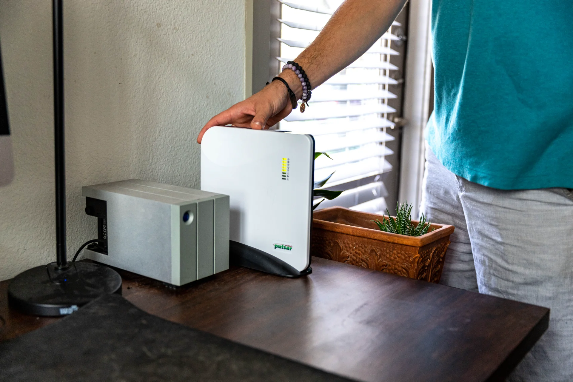 Pulsar Halo security hub control panel